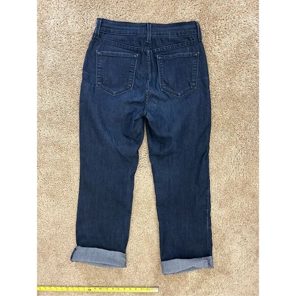NYDJ Not Your Daughter's Jeans Medium-Wash Denim Jeans Bootcut Boyfriend, Size 4 - Picture 8 of 8